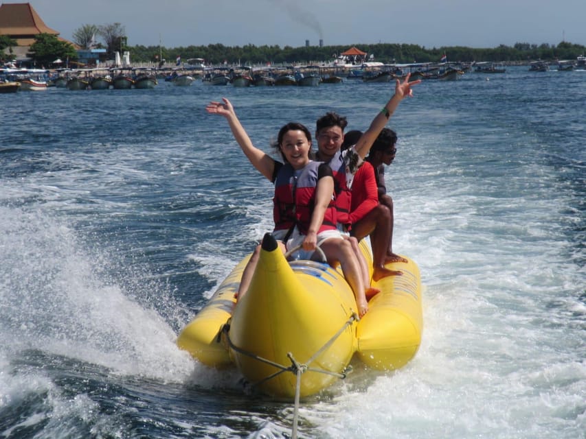 jet ski and water activity in bali - Banana boat: quick fun, limited time