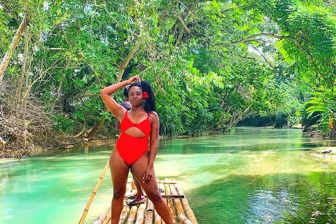 Jet Ski, Bamboo Rafting and Limestone Foot Massage Private Tour - One day, two sides of Jamaica