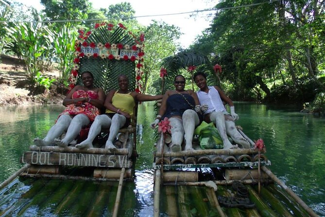 Jet Ski, Bamboo Rafting and Limestone Foot Massage Private Tour - White House beach and the Montego Bay jet ski ride
