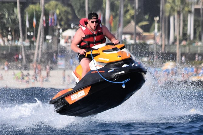 Jet Ski Circuit from Anfi Beach - Setting off from Anfi Beach