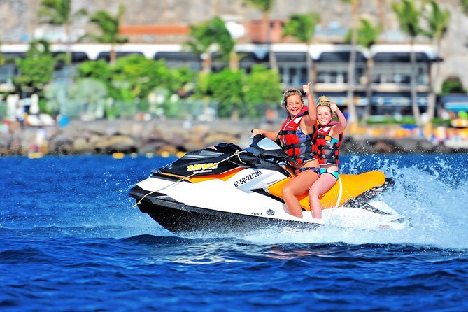 Jet Ski Circuit from Anfi Beach - Following the marked 30-minute circuit