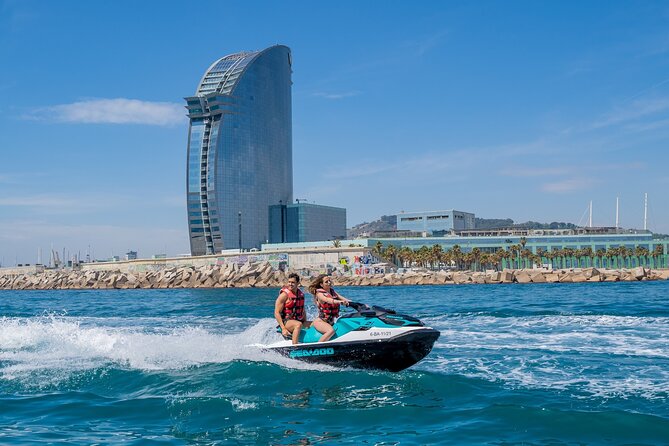 Jet Ski Experience without license in Barcelona - At Port Fòrum, start with the practical details