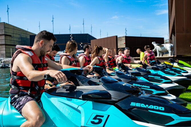 Jet Ski Experience without license in Barcelona - The safety briefing is short but essential