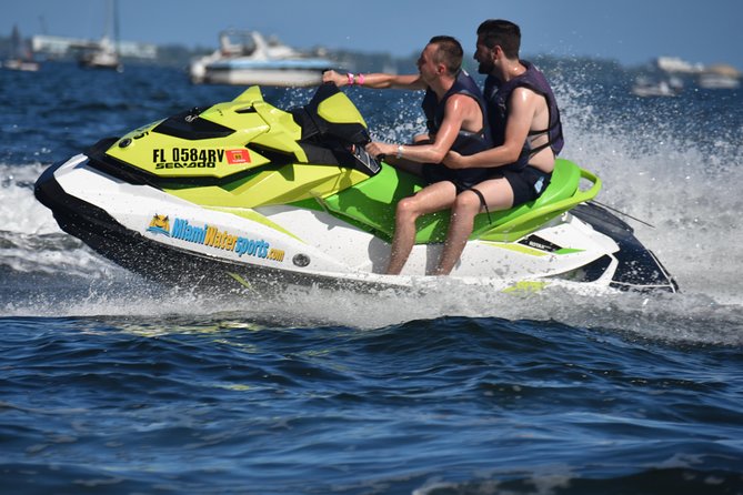 Jet Ski Freeride with Miami Watersports - The safety briefing and boating exam