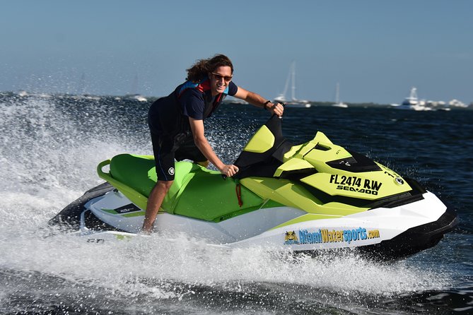 Jet Ski Freeride with Miami Watersports - Add a speedboat, banana boat, or parasail