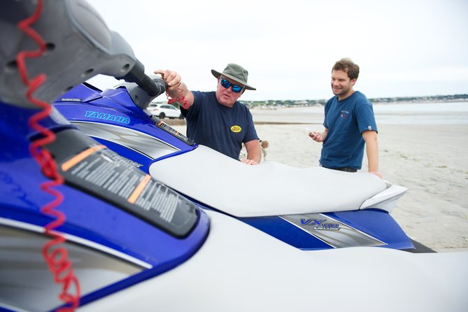 Jet Ski in Jersey with Tuition and On-water Supervision - Jersey views with a practical purpose