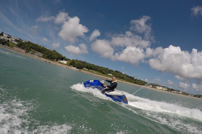 Jet Ski in Jersey with Tuition and On-water Supervision - Wet suits, buoyancy aids, and getting wet