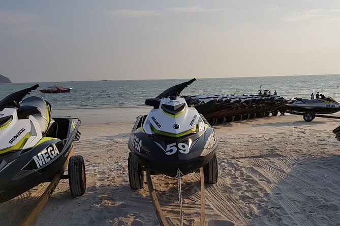 Jet Ski Island Hopping off Langkawi - Following the guide into Langkawi’s open water
