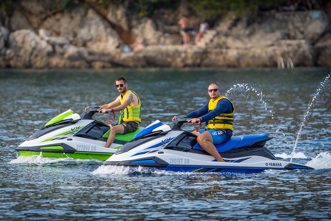 Jet Ski Rent 1h - Cruising toward beaches, caves, and the Elafiti Islands