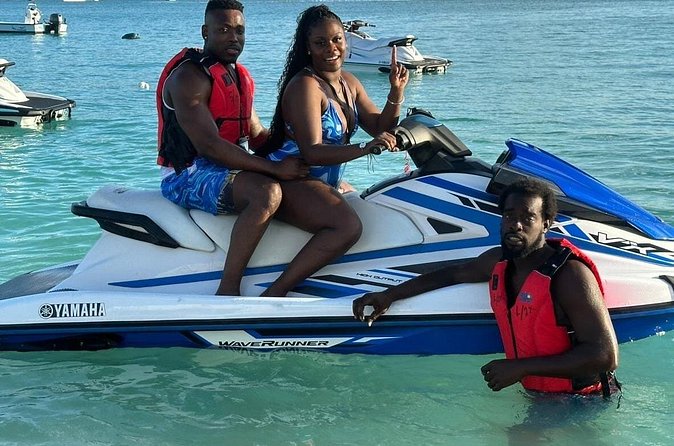 Jet Ski Rental & Beach in St.Maarten + Beach Chairs - Beach chairs, umbrellas, and food afterward