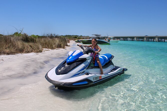 Jet Ski Rental in Destin and Fort Walton Beach - From the dock to the open Gulf Coast water