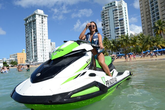Jet Ski Rentals Isla Verde Beach - The Beach Setting and Riding Area
