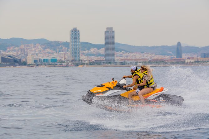 Jet Ski Rosman Barcelona - Arriving at Port Ginesta in Castelldefels