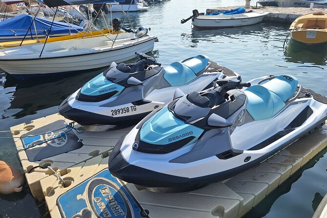 Jet Ski safari - Leaving Čiovo Island on a jet ski