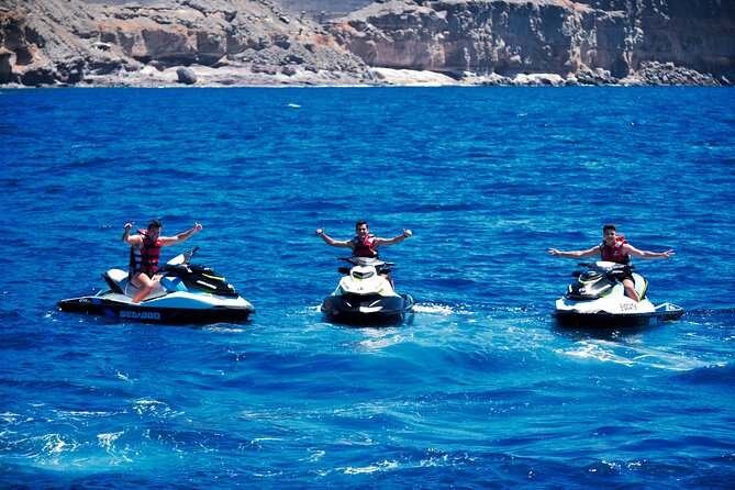 Jet Ski Safari in Puerto Rico - Reaching the jet-ski platform
