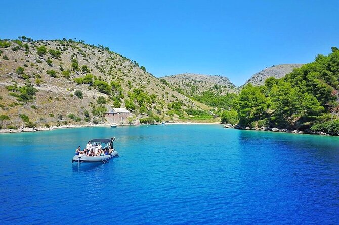 Jet Ski Safari - PREMIUM - Maslinica on Šolta brings an island village into view