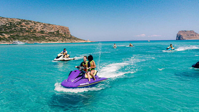Jet Ski Safari to Sfinari Beach - The Return to Falasarna