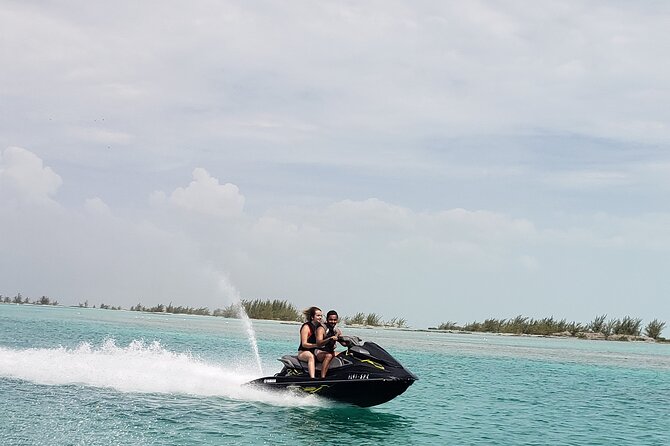 Jet Ski Shipwreck and Private Island Excursion - Reaching the La Famille ghost ship