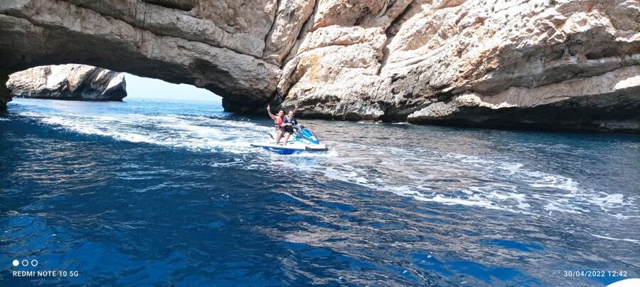 Jet Ski to Margaritas Islands from San Antonio - No License - Who will enjoy this most
