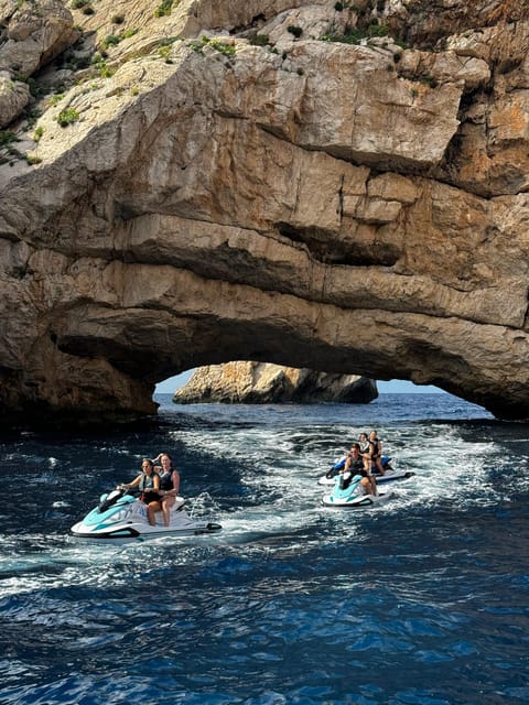 Jet Ski to Margaritas Islands from San Antonio - No License - Reaching the open water by boat