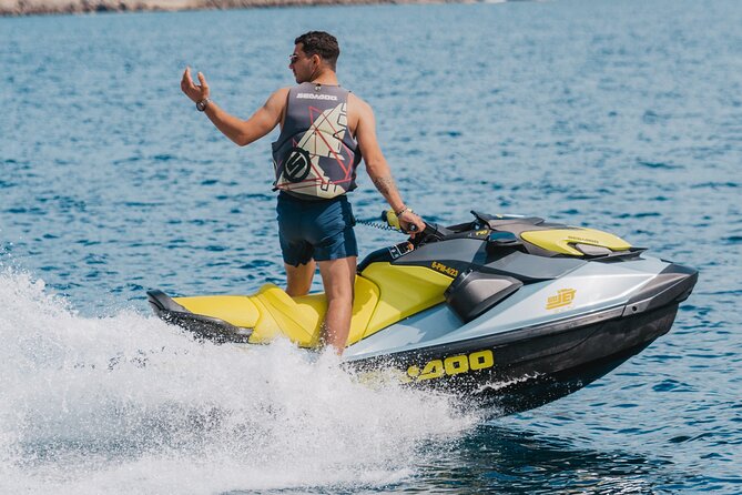 Jet Ski Tour around Alcanda Island - The first 20 minutes near Aucanada Beach
