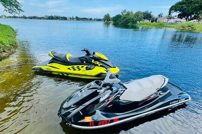 Jet Ski Tour at Lake Osborne – Guided Adventure, West Palm Beach - Safety equipment and instruction on the water