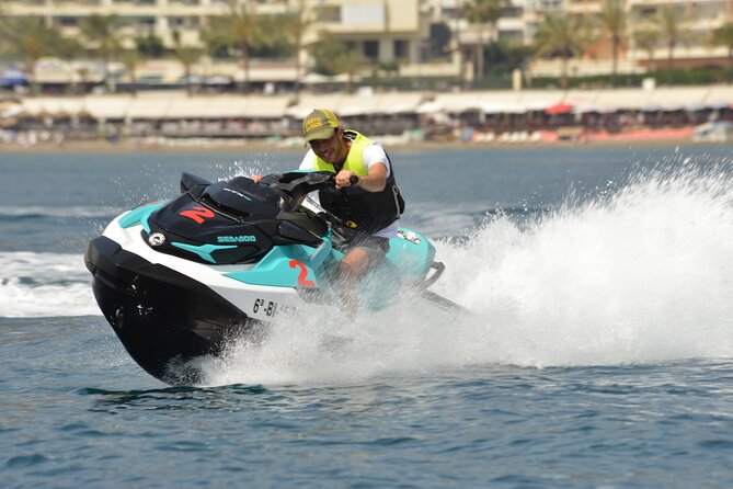 JET SKI TOUR experience in Marbella 30 MINUTES - Thirty minutes on the water