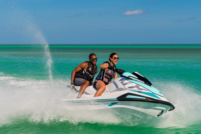 Jet ski tour from San Antonio (Ibiza) to Atlantis - Es Vedrà and the approach to Sa Pedrera
