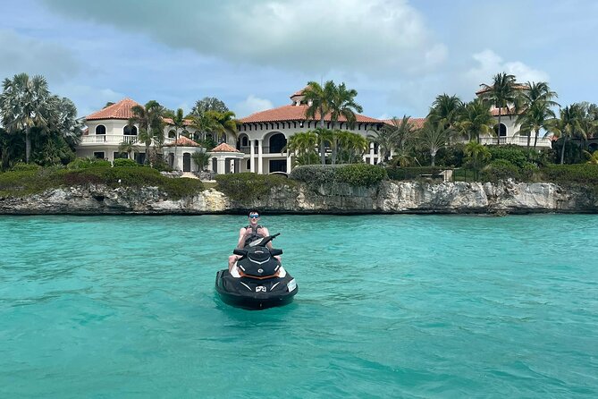 Jet Ski Tour or Jet Ski Rental in Providenciales - Iguana Island, starfish areas, and wildlife stops