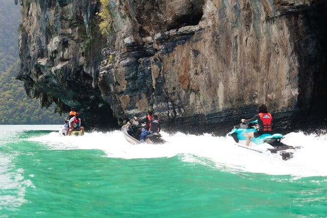 Jet Ski Tour Ruby Package - Learning the jet ski before the long ride