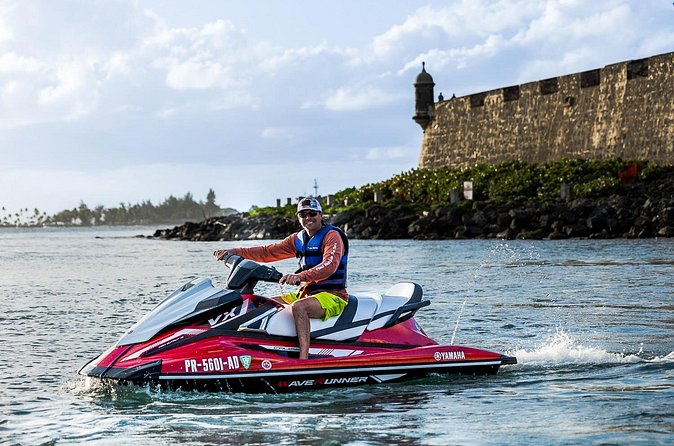 Jet Ski Tour through San Juan Bay - Bacardi turbines and the working waterfront