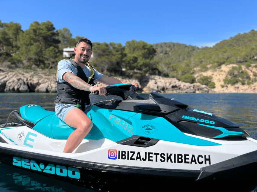 JET SKI TOUR to Atlantis From Sant Antony - IBIZA - The open-water crossing is part of the attraction