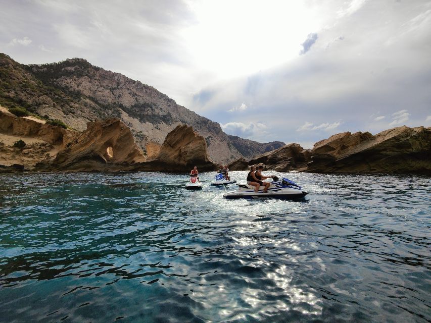 Jet Ski Tour to Atlantis Ibiza (Sa Pedrera) from San Antonio - Cala Comte and the west coast coves