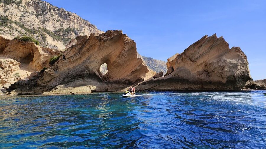 Jet Ski Tour to Atlantis Ibiza (Sa Pedrera) from San Antonio - What the $377 price really buys you