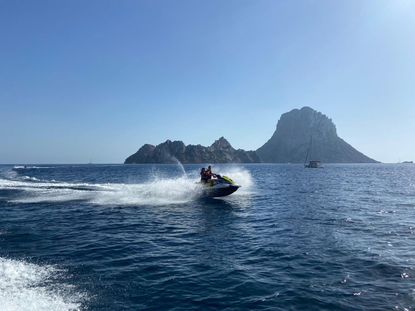 Jet Ski Tour to Es Vedra from San Antonio No license needed - Weather, route changes, and cancellation