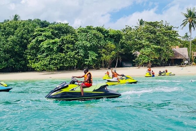Jet Ski Trip Halfday in Phuket - Sup Island and Its Limestone Formations