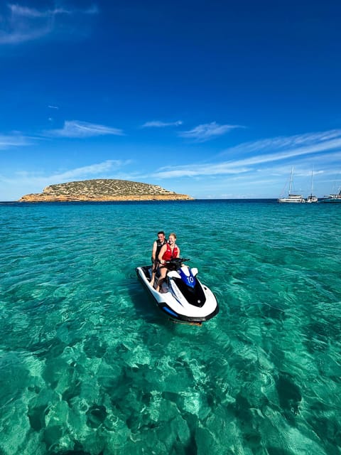 Jet Ski Trip to Cala Comte from San Antonio No license - Is $194 good value for two people?