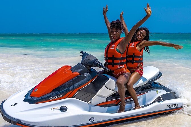 Jet Ski & Zip line splash in punta cana - What the staff and equipment add