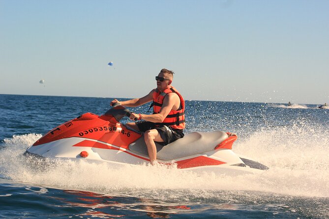 Jet Skiing in Cabo San Lucas - Sharing one WaveRunner with two people