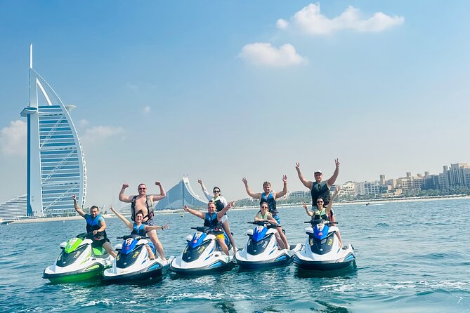 Jetski Dubai: 60Min Burj Al Arab & Atlantis the Palm - Riding toward Atlantis and Palm Jumeirah