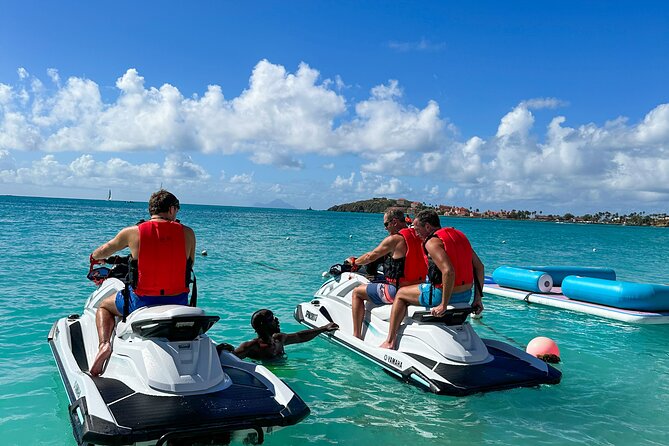 Jetski Ride in St Maarten - Guided coastal riding and beach hopping