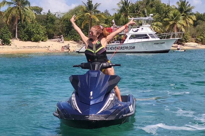 JetSki Tour on Vieques - What riding the jet ski means for two people