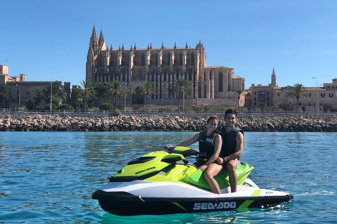 Jetski Tour to the Emblematic Palma Cathedral - From Cala Gamba to Palma Cathedral