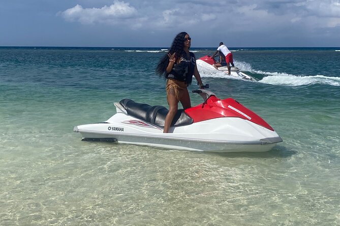 Jetski Water Activity And Beach From Montego Bay - Thirty Minutes Of Speed On The Caribbean Sea