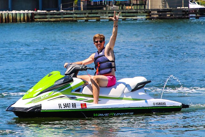 Jetski Waverunner Rental - Destin - Crab Island sounds tempting, but watch the clock