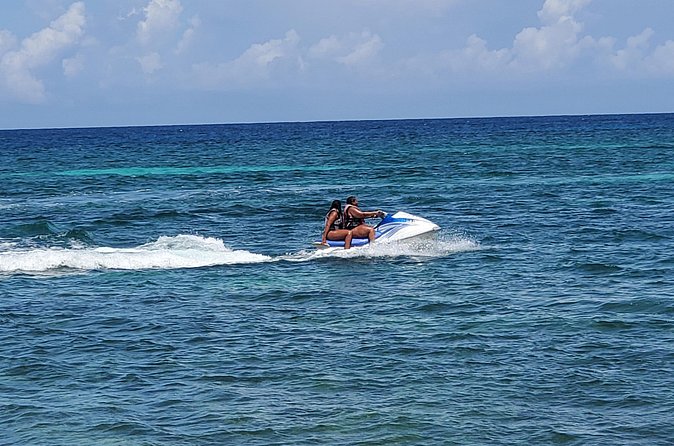 Jetskiing in montego bay from montego bay resorts - The view is part of what you are buying