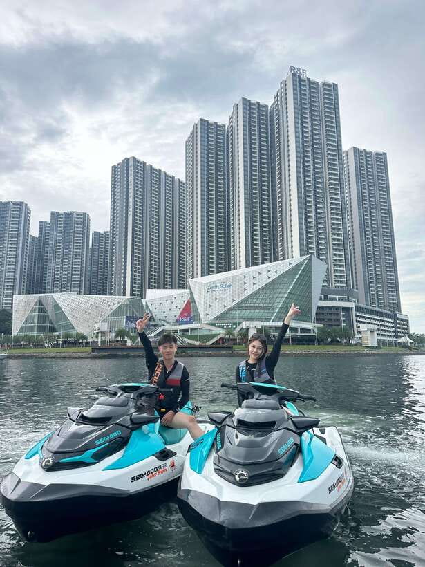 Johor Bahru : Seadoo JetSki 30mins Self Ride Tour(Single) - Heading toward Woodlands and Sembawang Park
