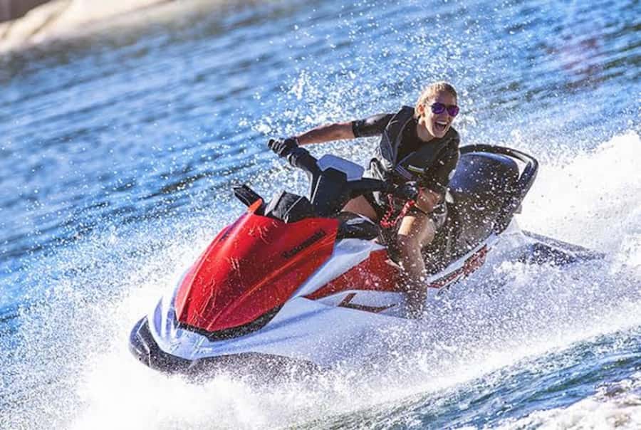 kendwa: jet ski experience - The safety briefing and first controls