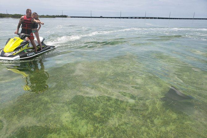 Key West's Morning Jet Ski Tour Special - Following the Key West coastline