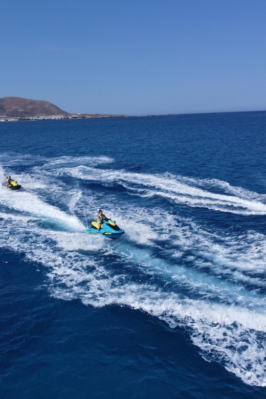 Kolymvari - Afrata & Menies Jet Ski Safari - The first ride to Afrata Beach